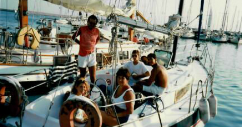 Saronic island sailing