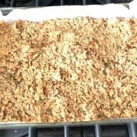 granola ready to bake