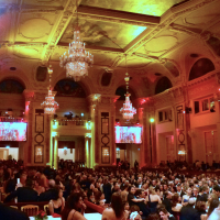 crowded dinner before quadrille