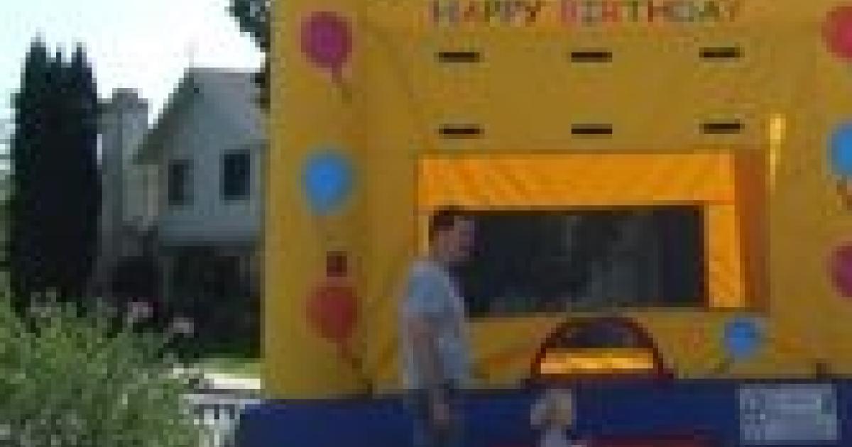 Of  Ballet Class and Birthday Party with Bounce House